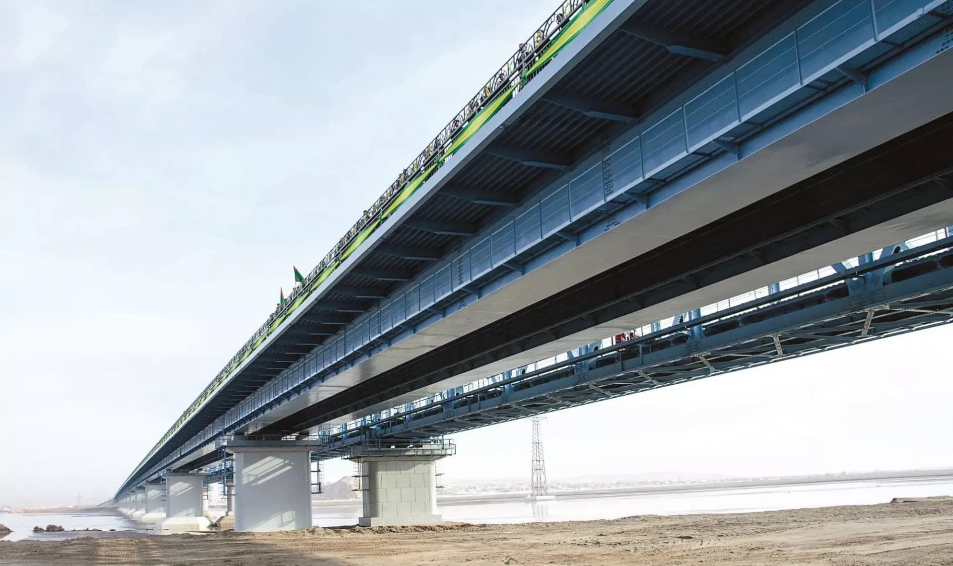 Atamyrat–Kirkichi highway bridge · ALTCOM project archive
