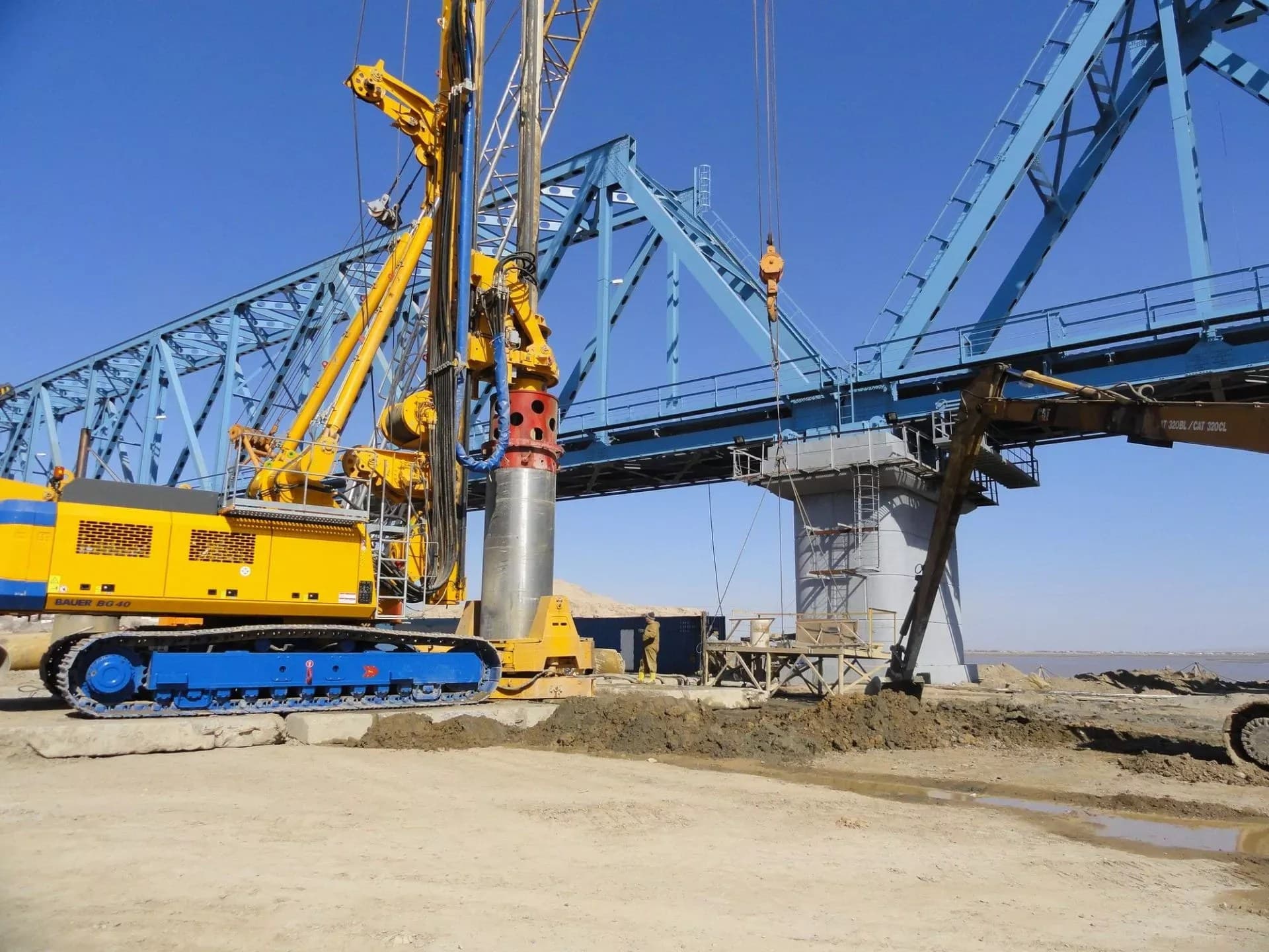 Atamyrat–Kirkichi highway bridge · ALTCOM project archive