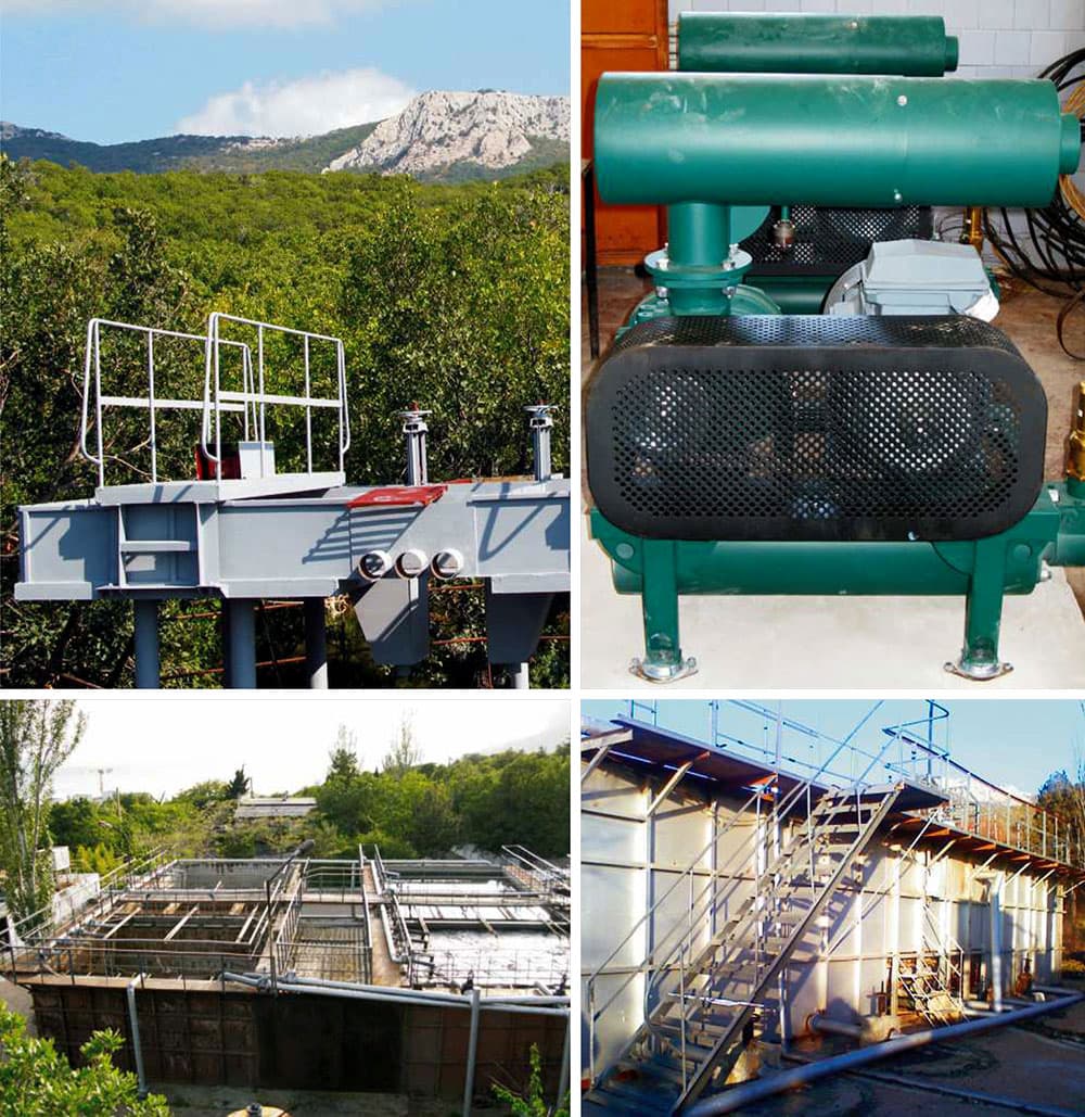 Treatment plant equipment